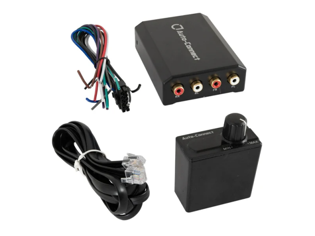 Auto-Connect 4 channel High-Low converter with volt meter