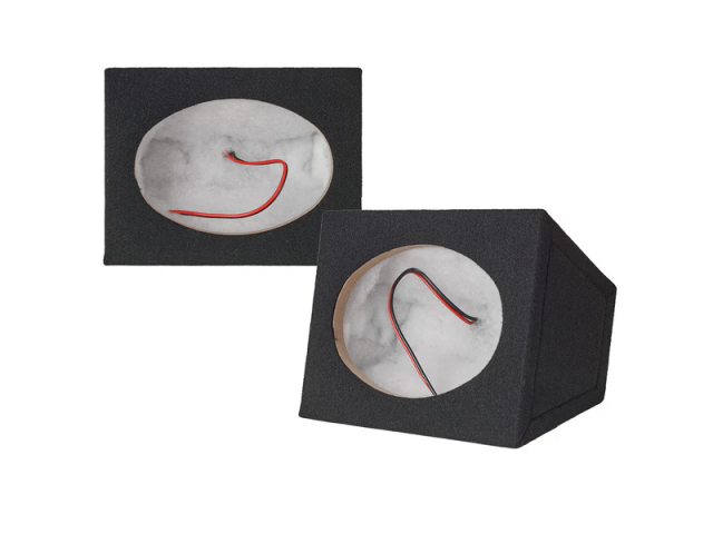 Auto-Connect Sealed Speaker Enclosures, 6x9
