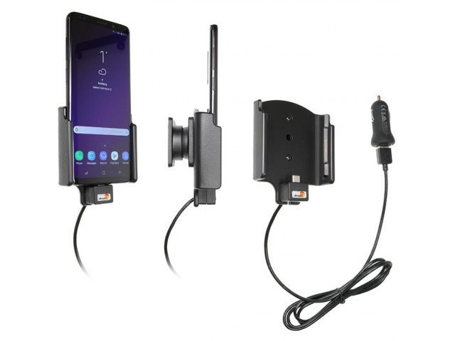 Samsung Galaxy S9 Plus Actieve houder met 12V USB plug