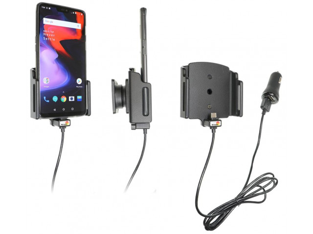 OnePlus 6/6T/7 Actieve houder met 12V USB plug (met skin))