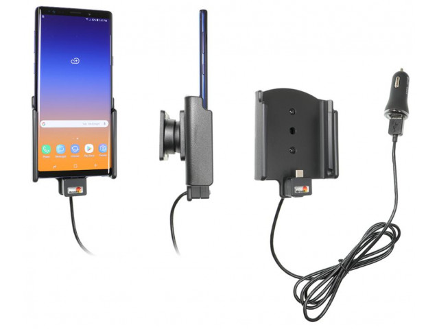 Samsung Galaxy Note 9 houder met 12V USB plug