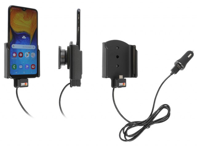 Samsung Galaxy A20e (SM-A202) Actieve houder met 12V USB plug