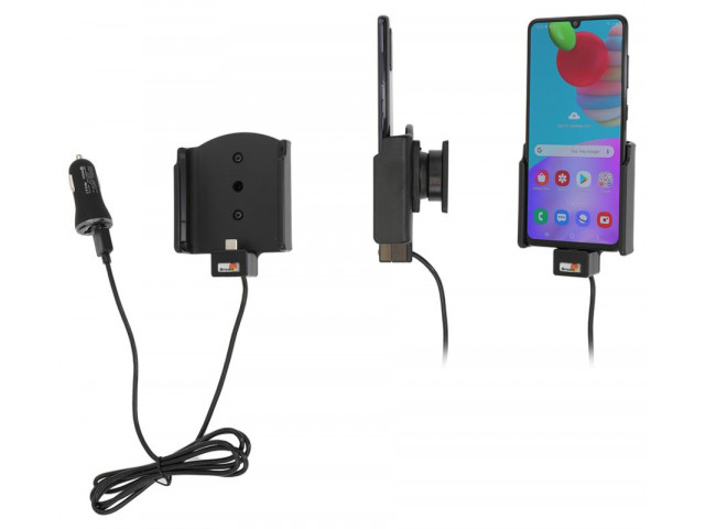 Samsung Galaxy A41 (SM-A415F)  Actieve houder met 12V Sig-plug