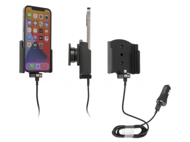 Apple iPhone 12 / 12 Pro  Actieve houder met 12V USB sig-plug