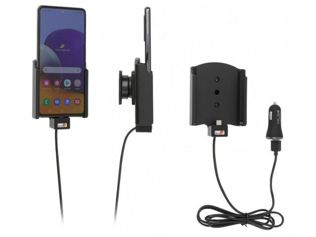 Samsung Galaxy A72 Actieve houder met 12V USB plug