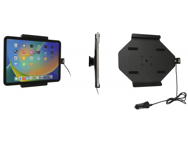 Apple iPad 10th Gen 10.9 2022 (A2696, A2757, A2777)  Actieve houder met 12V USB plug