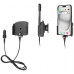 Apple iPhone 15 Plus / 15 Pro MAX , Actieve verstelbare  houder met 12V USB SIG-Plug 70-83mm
