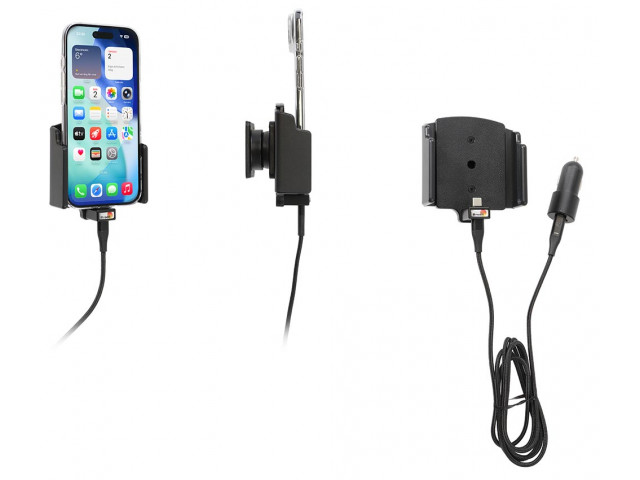 Appel Iphone Air Actieve verstelbare houder met 12v sig-plug