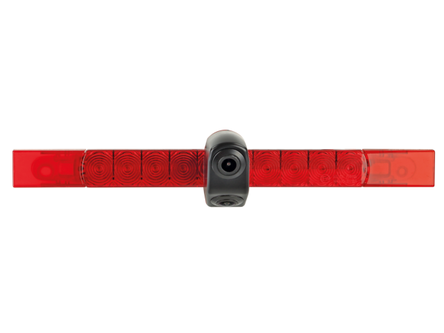 Achteruitrijcamera voor campers/caravans Hella 3e remlicht rood