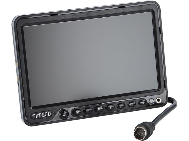 7“ digital Monitor universal 16:9 (1x RVC+4x AV input)