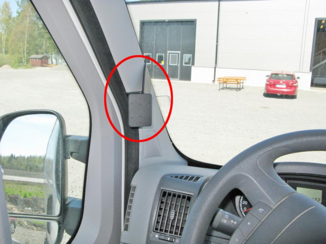 ProClip - Citroën Jumper- Fiat Ducato- Peugeot Boxer 2007->  Left mount, Hoog