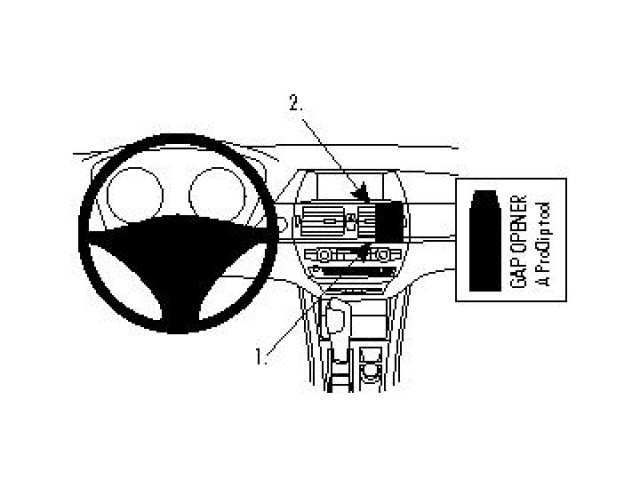 ProClip - BMW X5 2007-2013 / X6 2009-2014 Angled mount