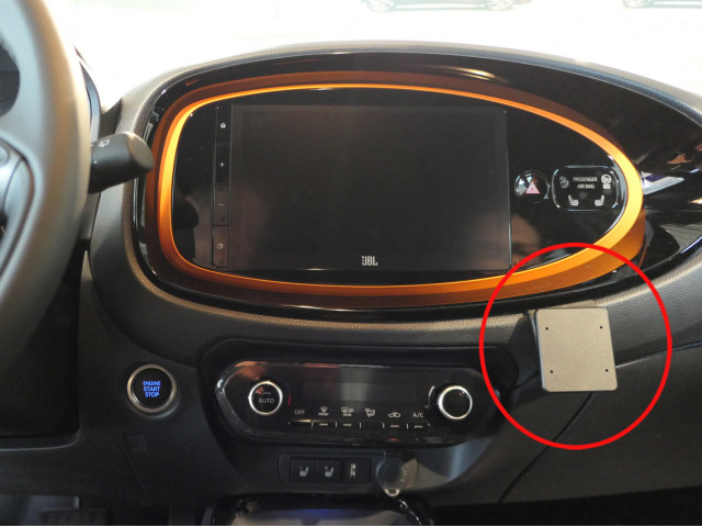 ProClip -  Toyota Aygo 2022-> Angled mount