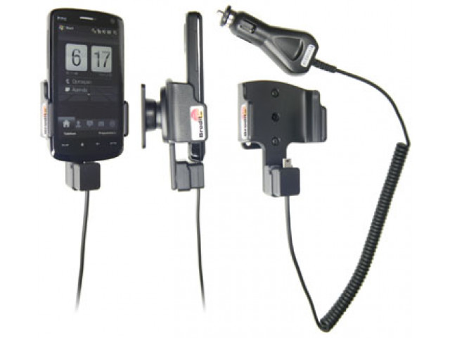 HTC Touch HD Actieve houder met 12/24V lader.  Uitlopend artikel, kan niet retour!