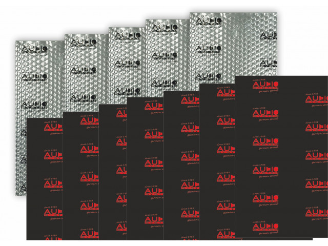 ALUBUTYL MIX 6 sheets 50 x 30 cm / Dikte 1,5/2,0/3,0 mm / 1.80 m2