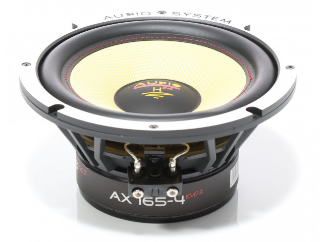 AUDIO SYSTEM 165mm EXTREME KICKBASS Midrange Woofer 4 Ohm