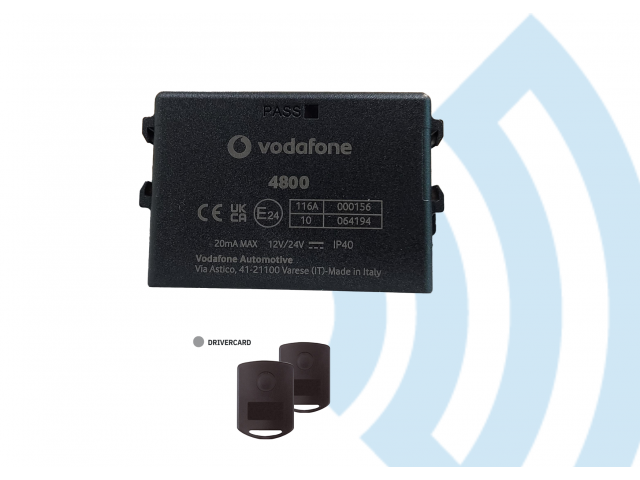 Clifford 4822 Alarm met ultrasone sensoren + Drivercard MS/DTS detectie (4e gen)