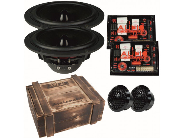 AUDIO SYSTEM AVALANCHE SERIES 165mm ABSOLUTE HIGH END Componenten Set