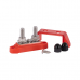 Distribution blok Red, 2xM8 + 1xM4