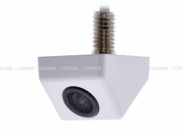 Camera mini Wit opbouw NTSC beeldlijnen RCA output incl. 9m. kabel