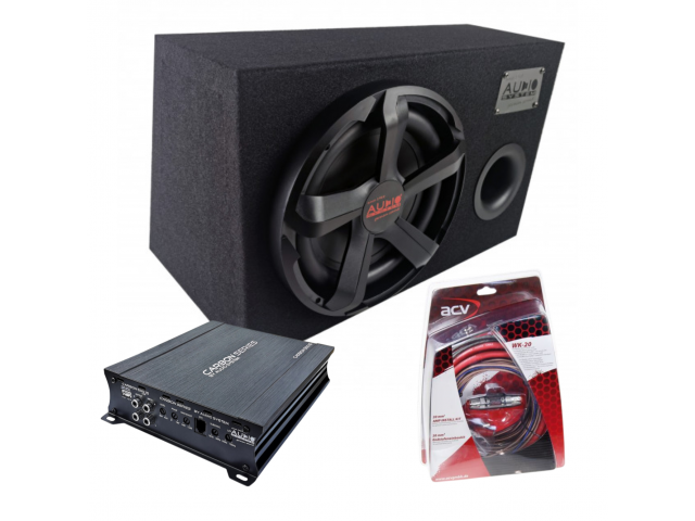 AUDIO SYSTEM Subwoofer set CARBON 12 BR + CARBON-500.1D + WK-20