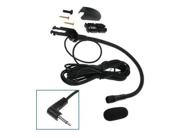 Zwanenhals Microfoon passief 3,5mm o.a.CK3100 / CK3300 / CK3500, Sony Ericsson, TomTom GO, JVC KD-BT Zwanenhals Microfoon passief 3,5mm o.a.CK3100 / CK3300 / CK3500, Sony Ericsson, TomTom GO, JVC KD-BT