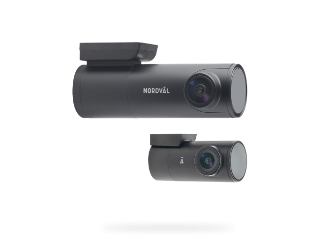 Nordväl DC102 2CH Dashcam 4K + GPS + Wi-Fi 128GB