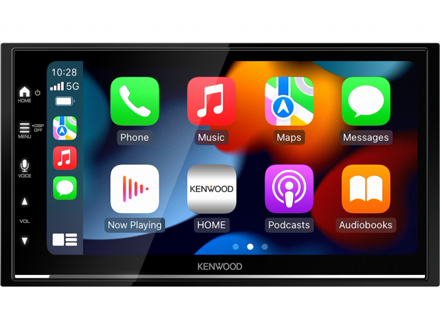 Kenwood DMX-7722DABS 6.8” AV-Receiver met Bluetooth, DAB Radio Wireless Apple Carplay/ Android Auto