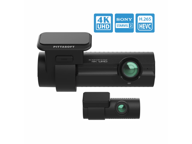 BlackVue DR970X-2CH Plus II Premium 4K UHD Cloud Dashcam 64GB