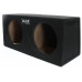 AUDIO SYSTEM Lege behuizing. Gesloten behuizing met 2x23 liter voor 25 cm bas