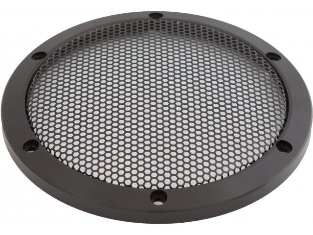 AUDIO SYSTEM Luidspreker Gril - CNC milled black anodized aluminium speaker grill 