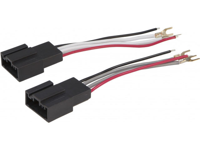 AUDIO SYSTEM HIGH-ADAPTER-KABEL voor BMW E + F-modellen (paar)