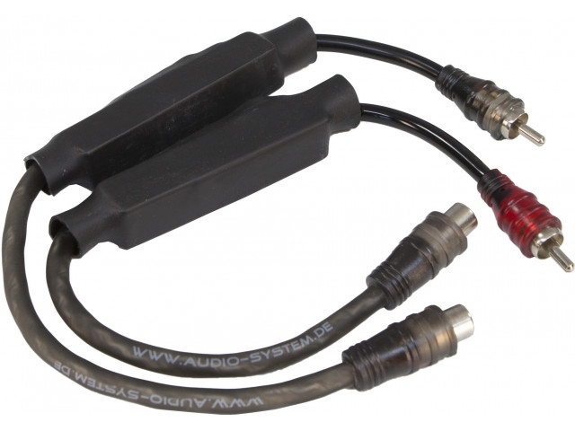 AUDIO SYSTEM High-Low-adapterkabel voor Volkswagen (Balanche Fader)