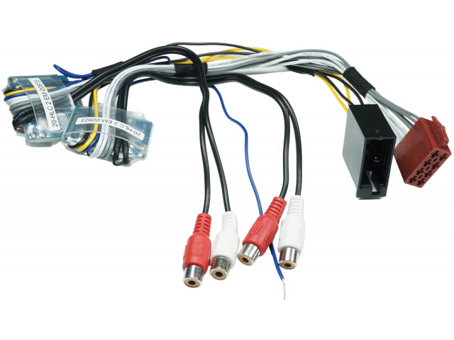 AUDIO SYSTEM 4-weg high-low adapter EM voor OEM radio's 