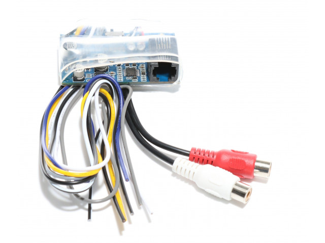 2-weg high-low-adapter voor OEM-radio's/versterkers