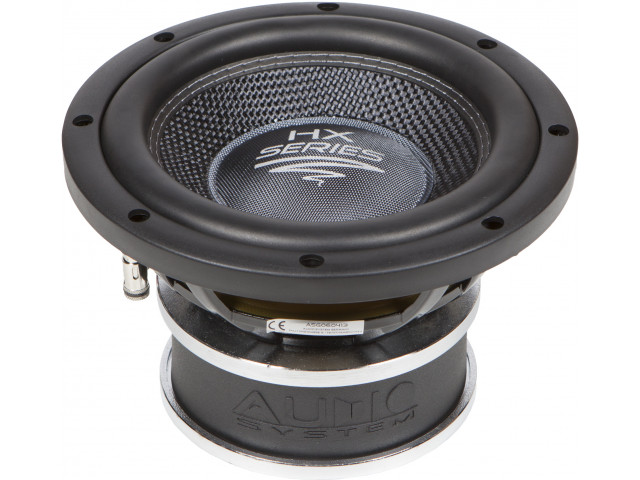 HX-SERIES SQ Woofer. 200mm HIGH END-subwoofer. 300/250 Watt. 