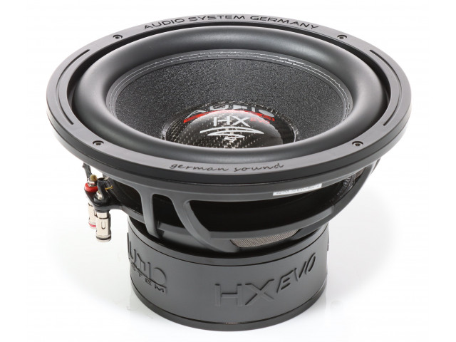 HX-Serie 250 mm High-End - Subwoofer 2x2 Ohm 2x250/200 watt