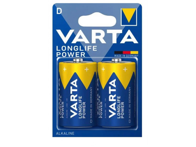 LR20 VARTA LONGLIFE POWER (4920) 2stuks in een blister