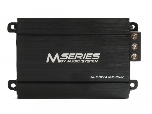 M-SERIES 4-Kanaals MINI-digitale-versterker 24V