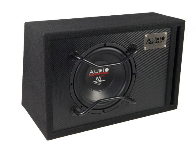 M-Serie EVO HIGH EFFICIENT Subwoofer 30 liter box met Carbon design 400/300 Watt