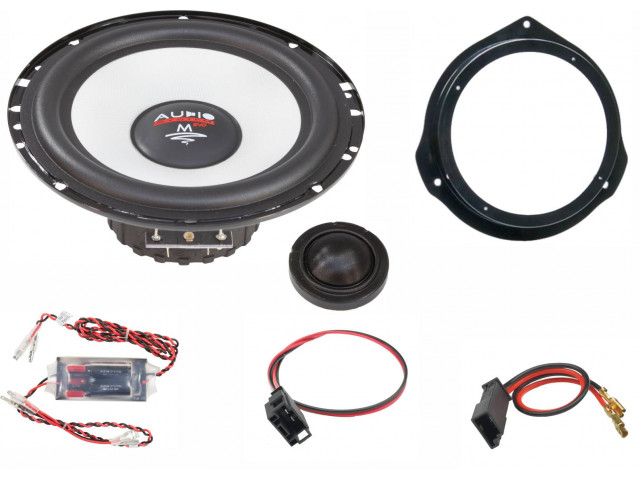 MFIT Mercedes C-klasse 204 pasklare 165 mm 2-weg composet