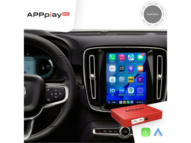 APPplay BOX_Volvo Sensus 9inch CARplay & Android Auto set
