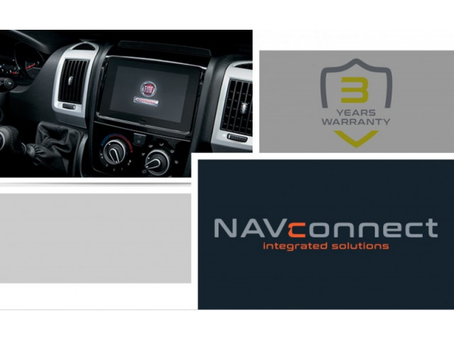 Rear & Front camera Interface Fiat Ducato Uconnect 7