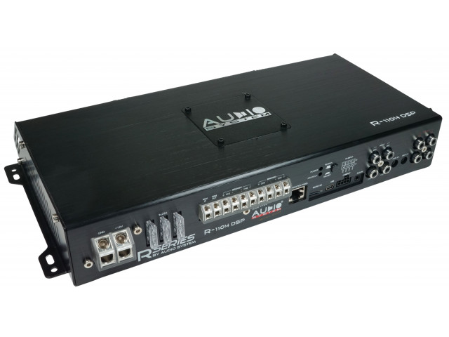 AUDIO SYSTEM DSP-SERIE 4-kanaals versterker (met 8-kanaals HIGH-POWER DSP en BT)