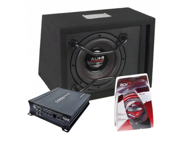 AUDIO SYSTEM Subwoofer set R08 EVO BR + CARBON-500.1D + WK-20