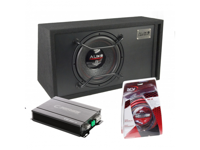 AUDIO SYSTEM Subwoofer set R12 EVO BR + CO-650.1D + WK-20