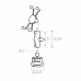 RAM® X-Grip® middelgroot telefoonhouder met RAM® Twist-Lock™ Zuignap
