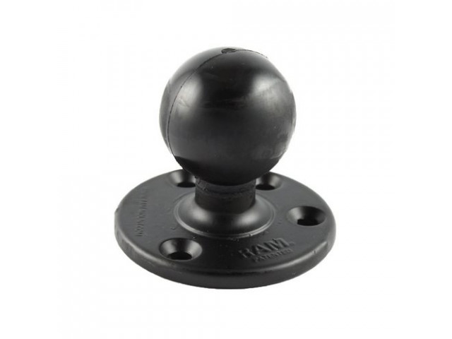 RAM 3.68 inch diameter ronde basis met 2.25 Inch bal