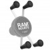 RAM® X-Grip® Rubber Cap 4-Pack Replacement