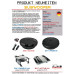 28 cm passieve reservewiel subwoofer met aluminium behuizing + SW11 MOUNTING KIT 